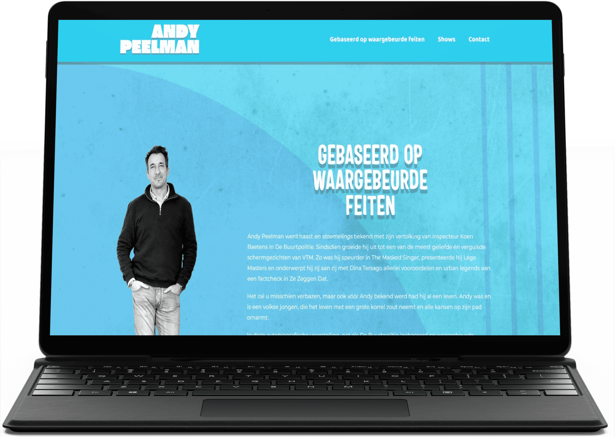 Mock-up Andy Peelman Mock-up Andy Peelman